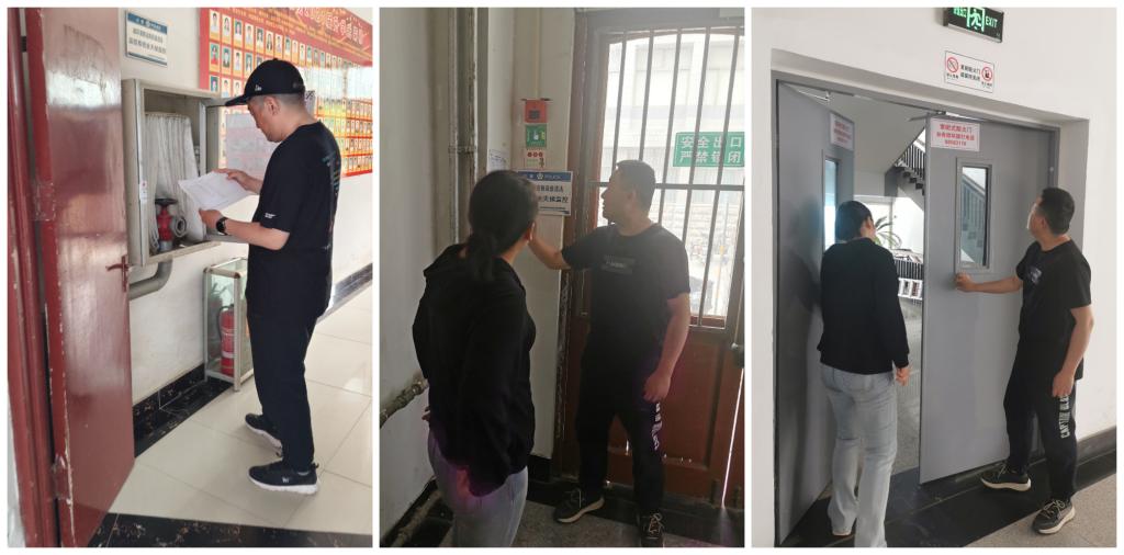 教务处开展三个校区各教学楼消防安全排查